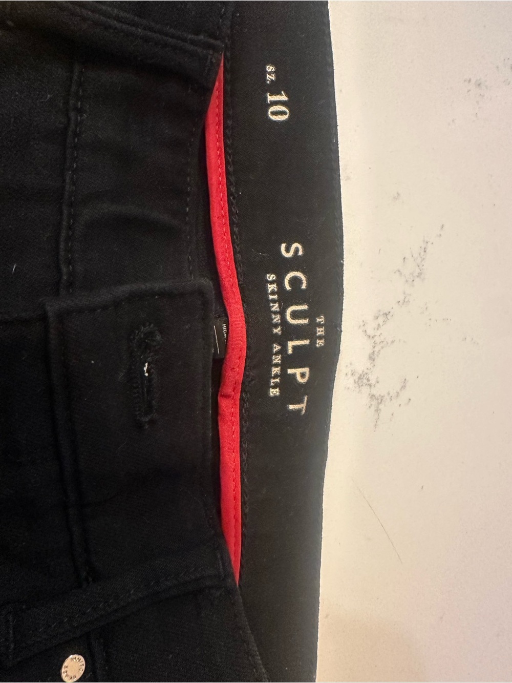 White House Black Market Black Skinny Ankle Jeans